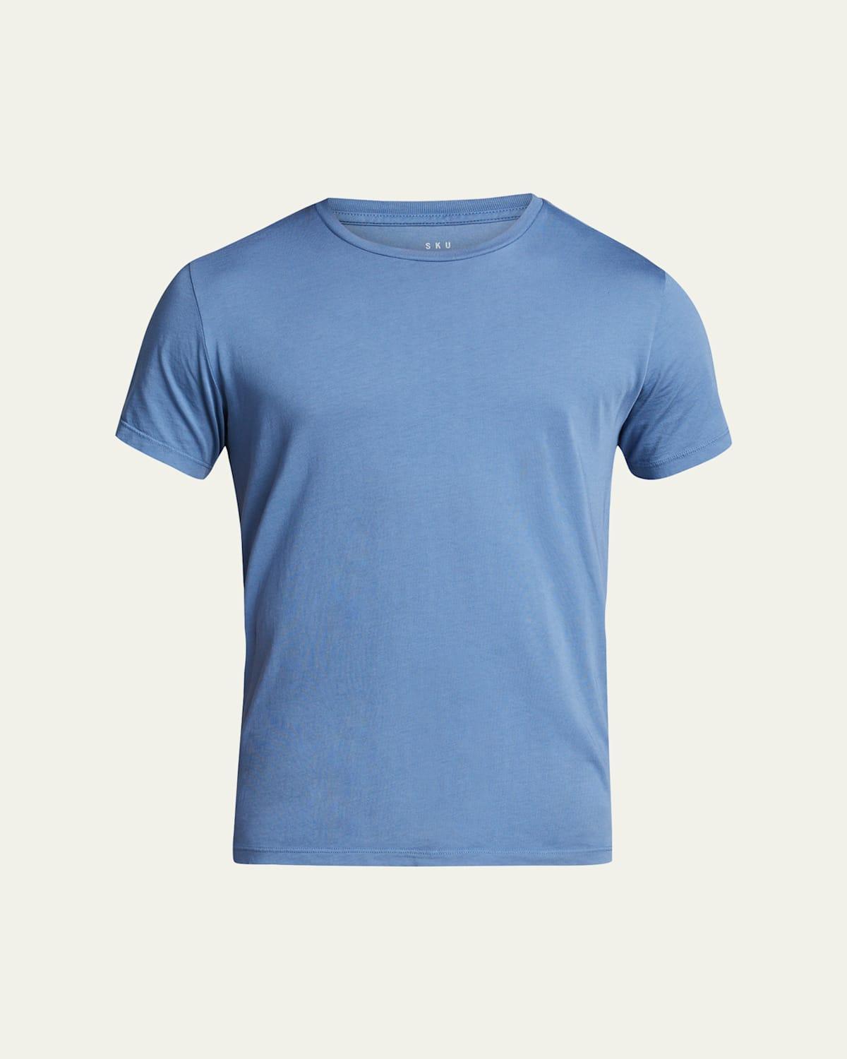 Mens Supima Jersey Solid Crewneck T-Shirt Product Image