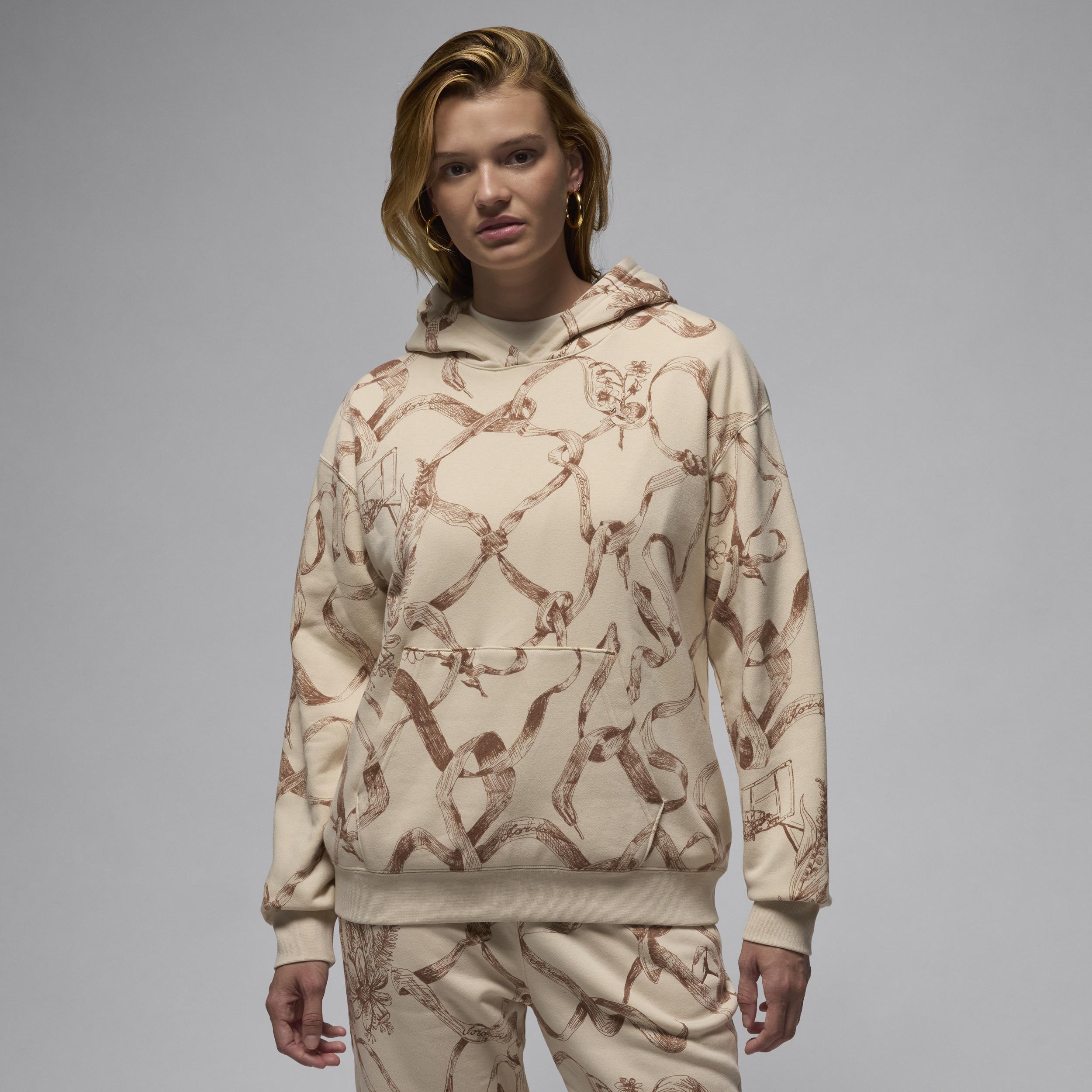 Womens Jordan Brooklyn Fleece Printed Pullover Product Image