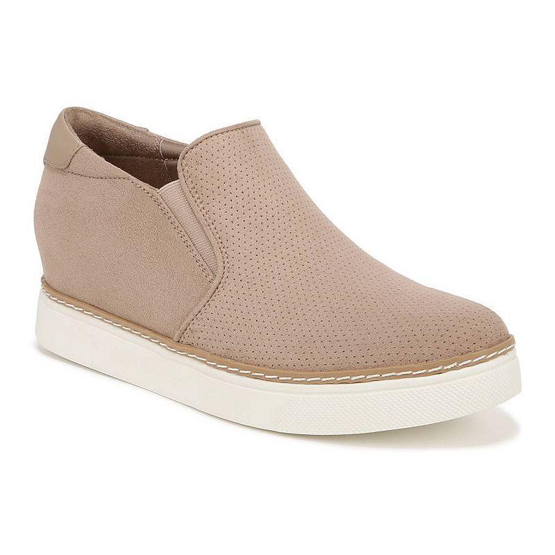 Dr. Scholls If Only Womens Slip-ons Sneakers Dark Beige Product Image