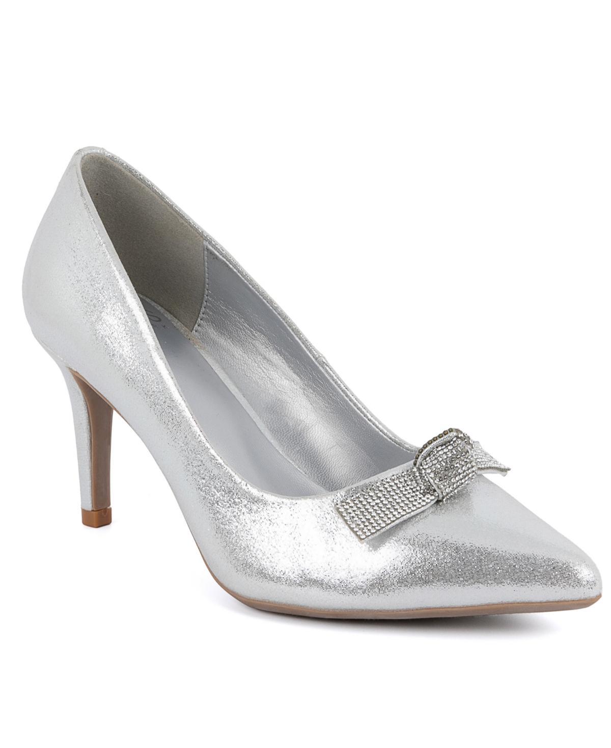 Jones New York Womens Bennami Embellished Bow Dress Pumps Product Image