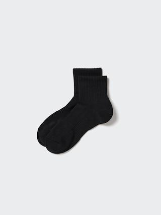 Mens Pile Half Socks with Odor Control Black US8-US11 UNIQLO US Product Image