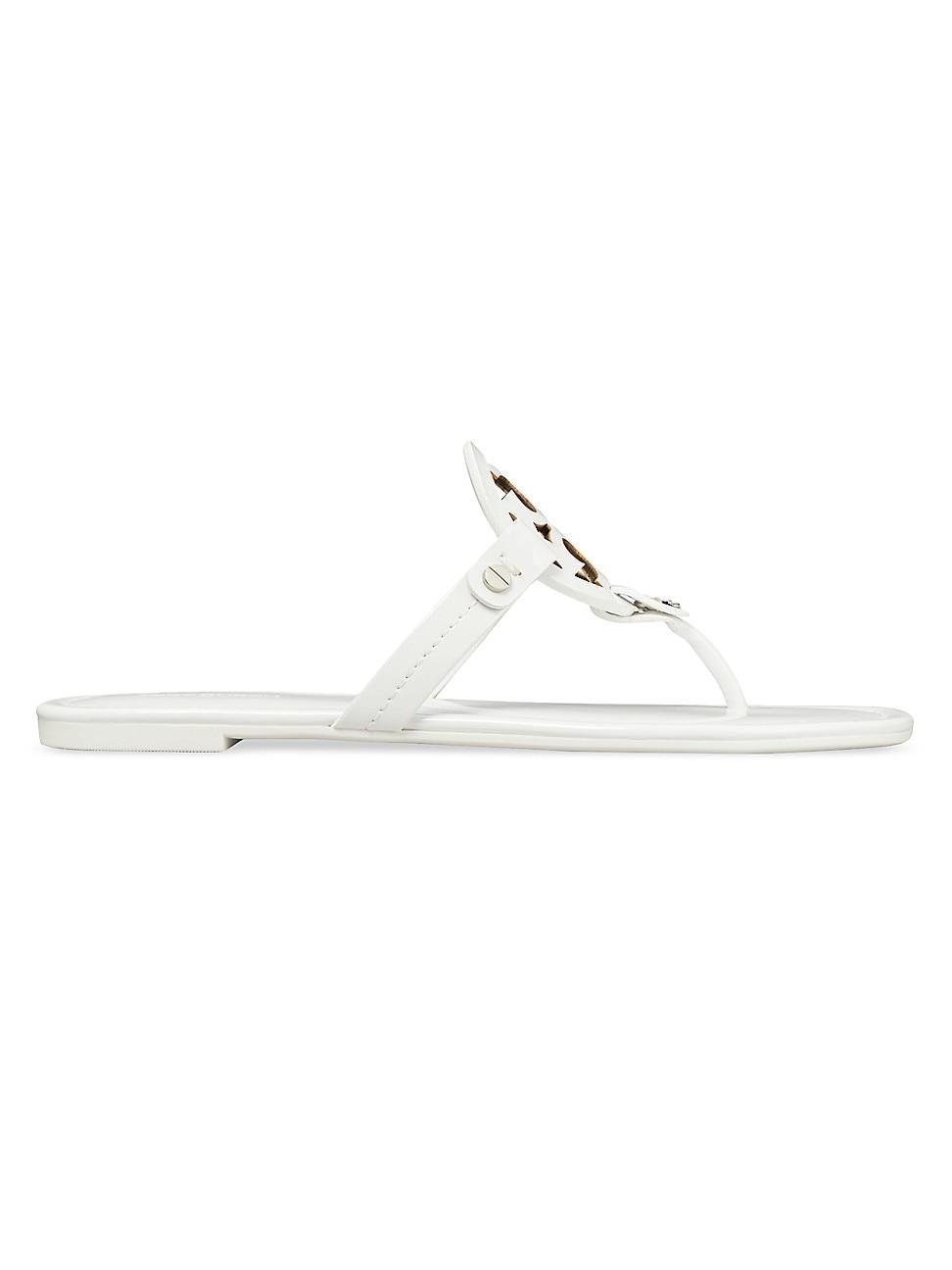 Womens Miller Patent Leather Thong Sandals Product Image