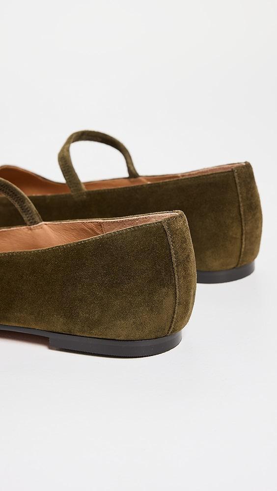 Madewell Greta Suede Ballet Flats | Shopbop Product Image