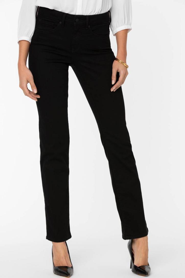 Marilyn Straight Jeans - Black Product Image