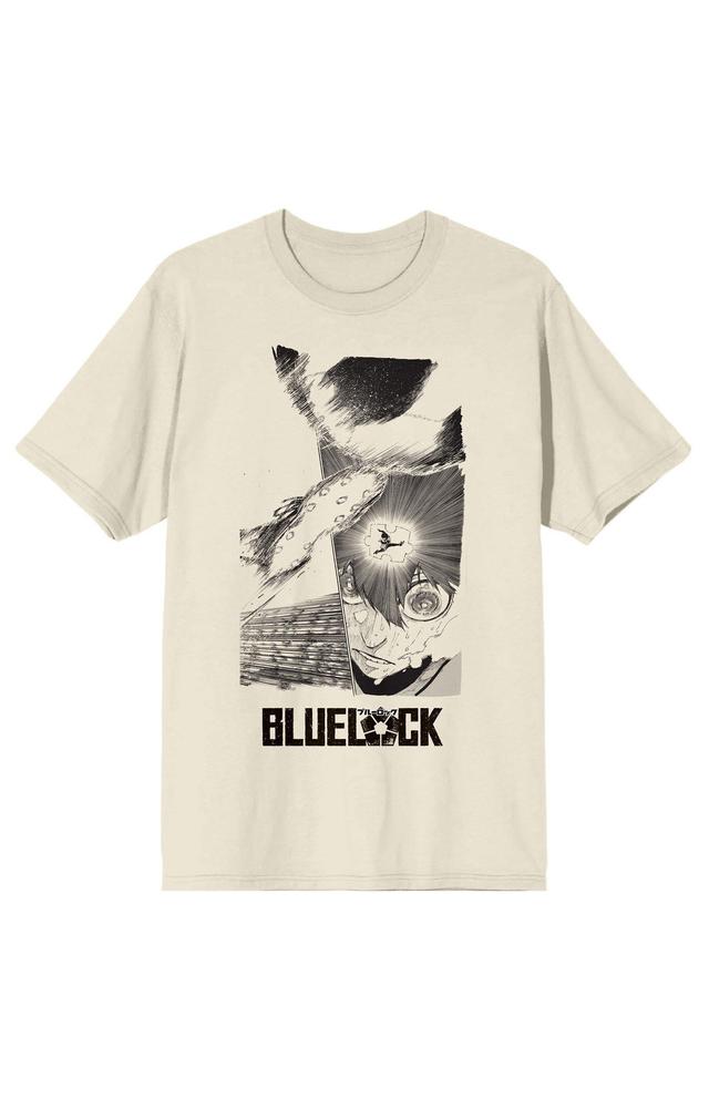 Mens Blue Lock Manga Isagi Vision Graphic Tee Product Image