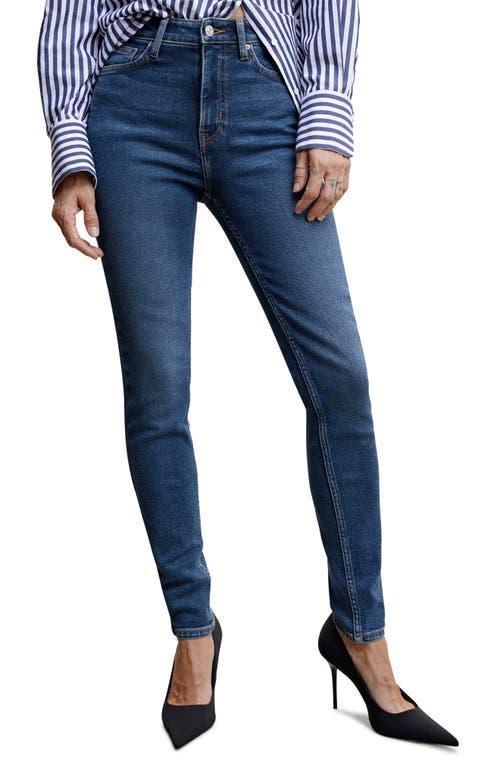 MANGO High Waist Ankle Skinny Jeans product image