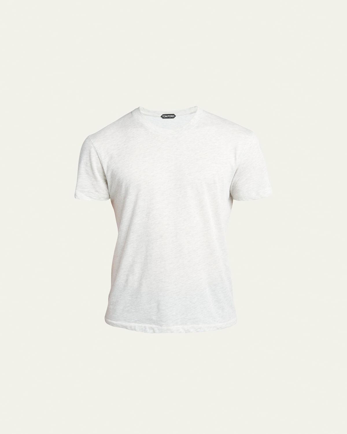 Mens Cotton Crewneck T-Shirt Product Image