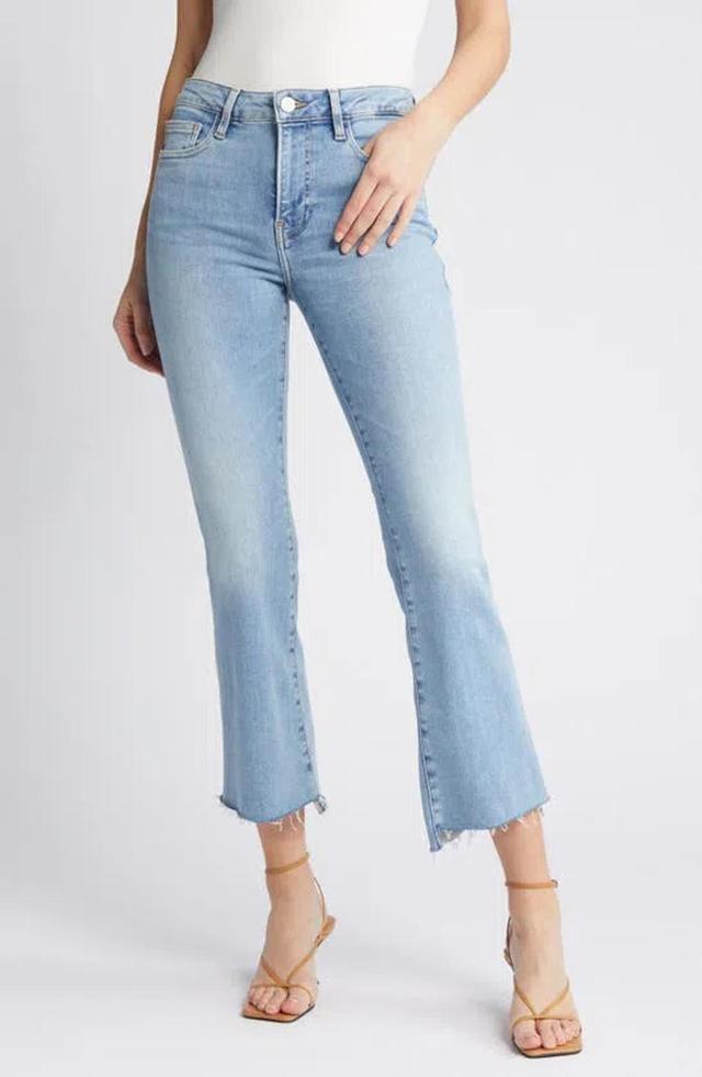 FRAME Le Crop Mini Bootcut Raw Step Hem Jeans In Colorado Product Image