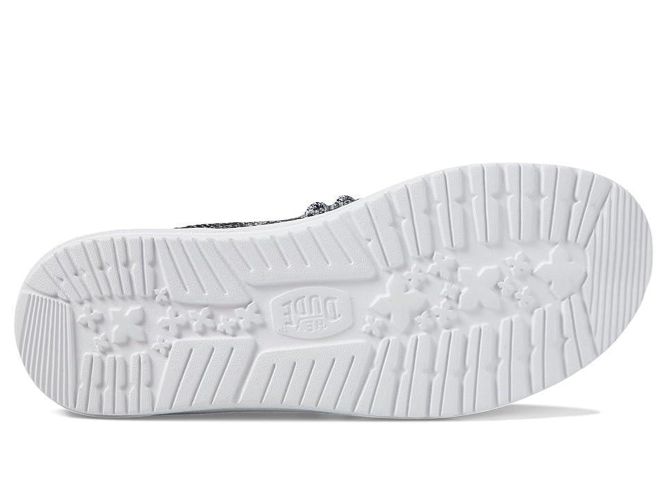 Hey Dude Wally Funk Open Mesh White) Men's Shoes Product Image