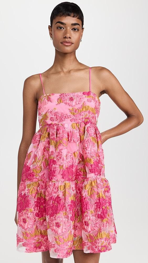 endless rose Organza Floral Mini Dress | Shopbop Product Image