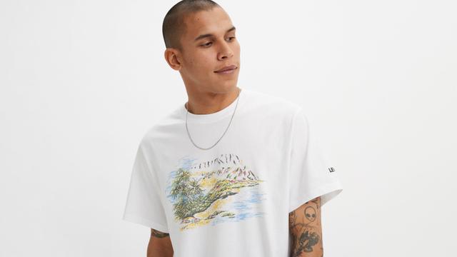 Relaxed Fit Short Sleeve Graphic T-Shirt Product Image