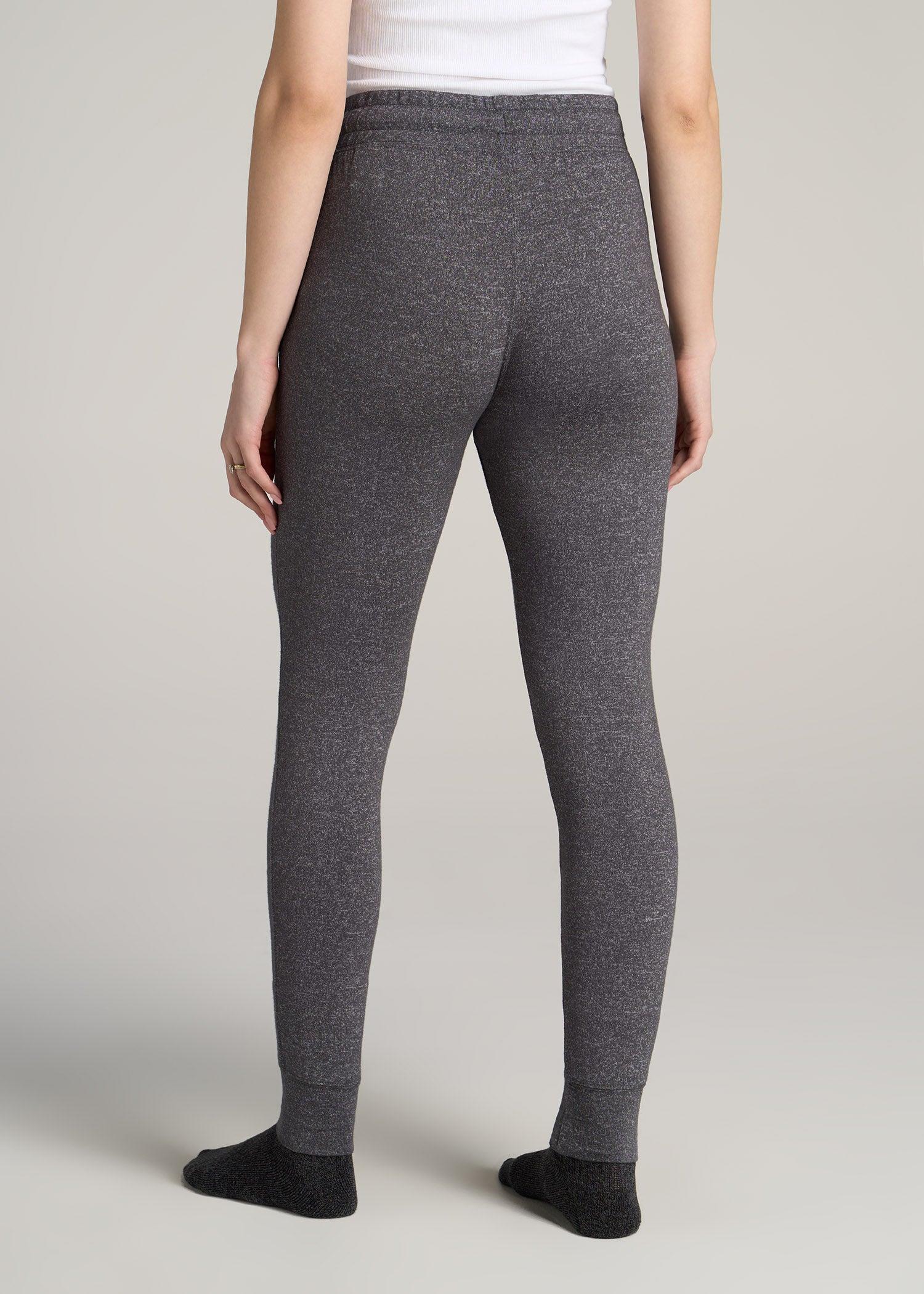 Cozy Lounge Joggers for Tall Women in Charcoal Mix Female Product Image