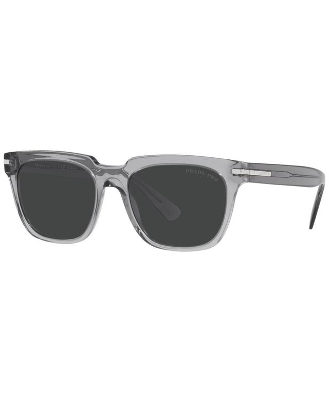 Prada Signature Rectangular Mens Sunglasses, Pr 04YS Product Image