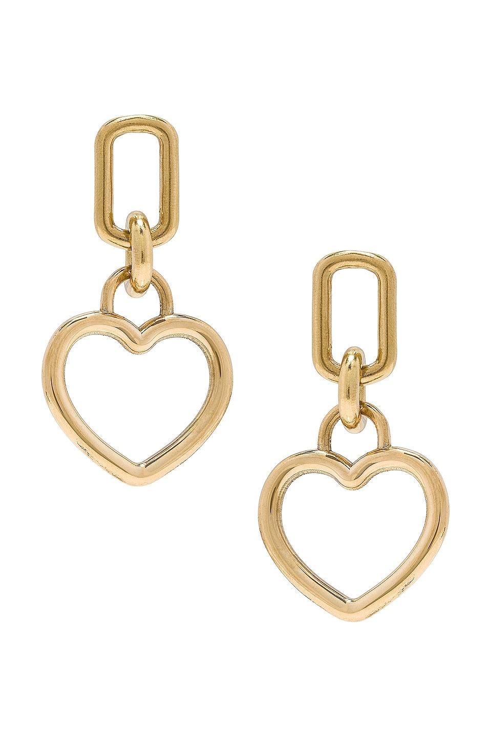 LAURA LOMBARDI Beatta Earrings Metallic Bronze.. Product Image