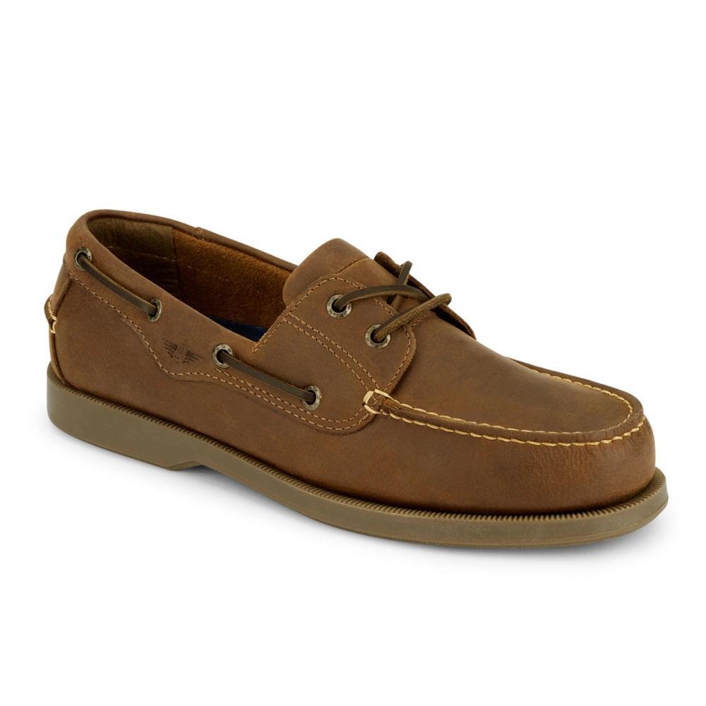 Dockers Mens Castaway Leather Casual Classic Boat Shoe - Wide Widths Available, Tan, Size 9.5 Product Image