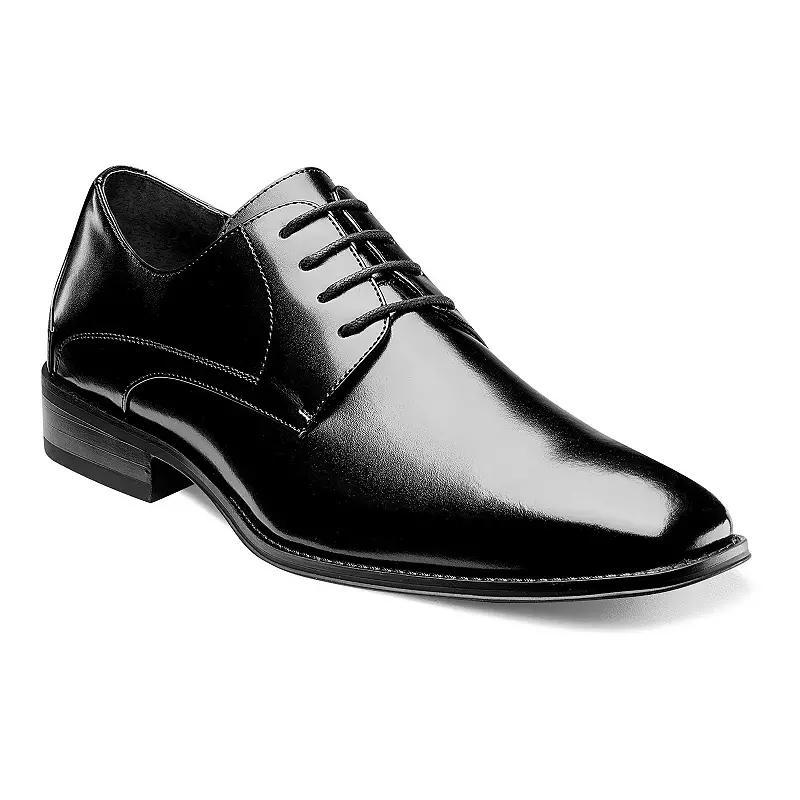 Stacy Adams Wayde Mens Leather Dress Shoes Black Product Image