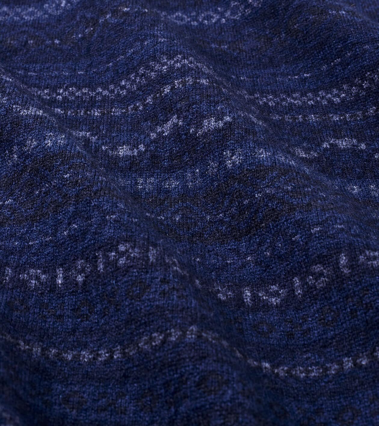 Midnight Fairisle Crewneck Sweater Product Image