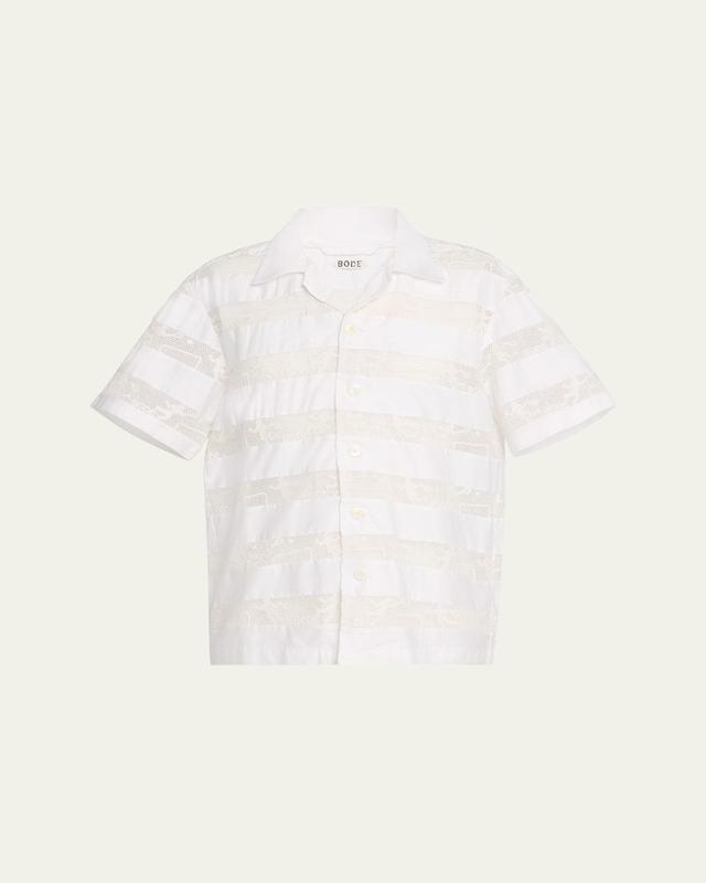 Mens Tennis Lace Camp Shirt Product Image