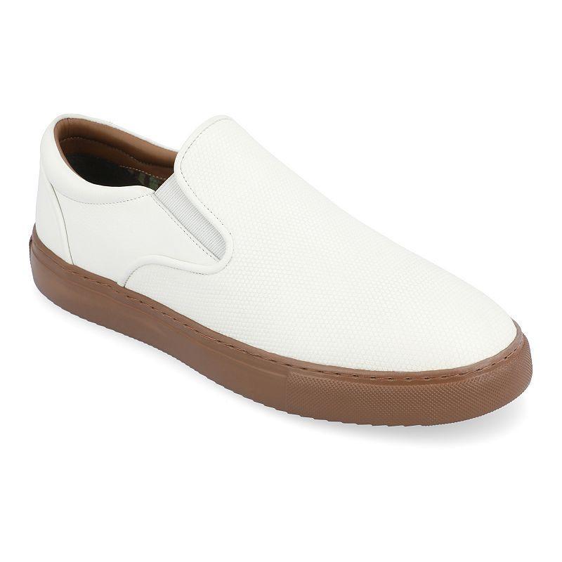 Thomas & Vine Conley Mens Leather Slip-On Sneakers Product Image