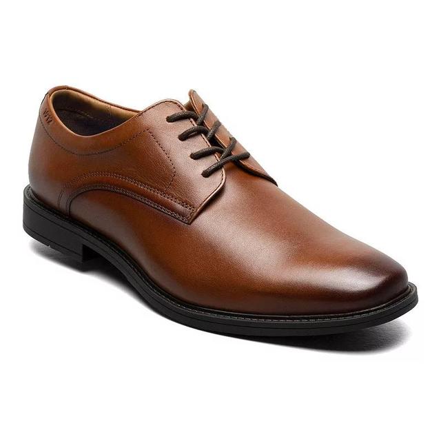 Nunn Bush Baxter Mens Leather Oxford Dress Shoes Red Product Image