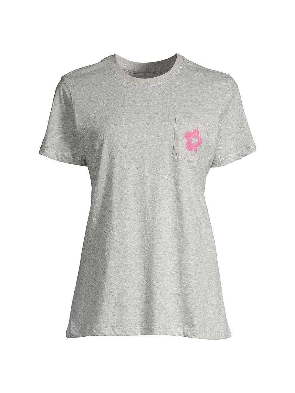 Womens Daisy Short-Sleeve T-Shirt Product Image