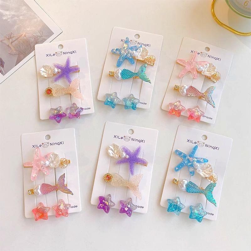 Mermaid Hair Clip Set Product Image