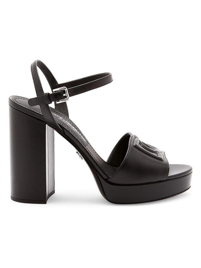 Dolce & Gabbana Keira DG Logo Platform Sandal Product Image