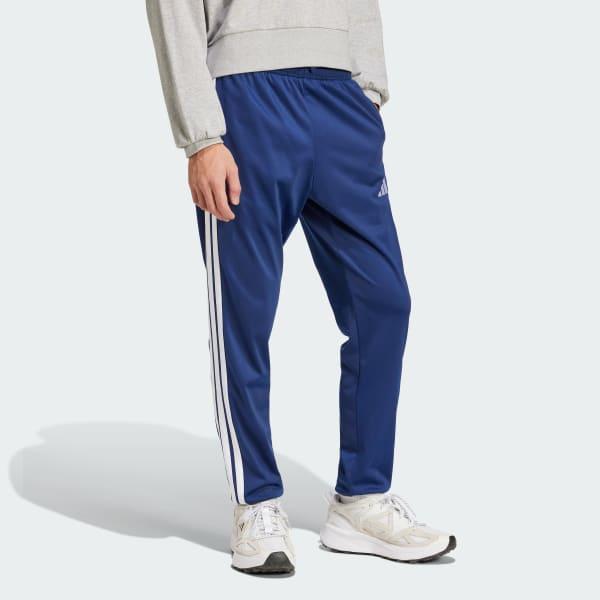 adidas 3-Stripes Tricot Regular Tapered Track Pants Black 2XL Mens Product Image