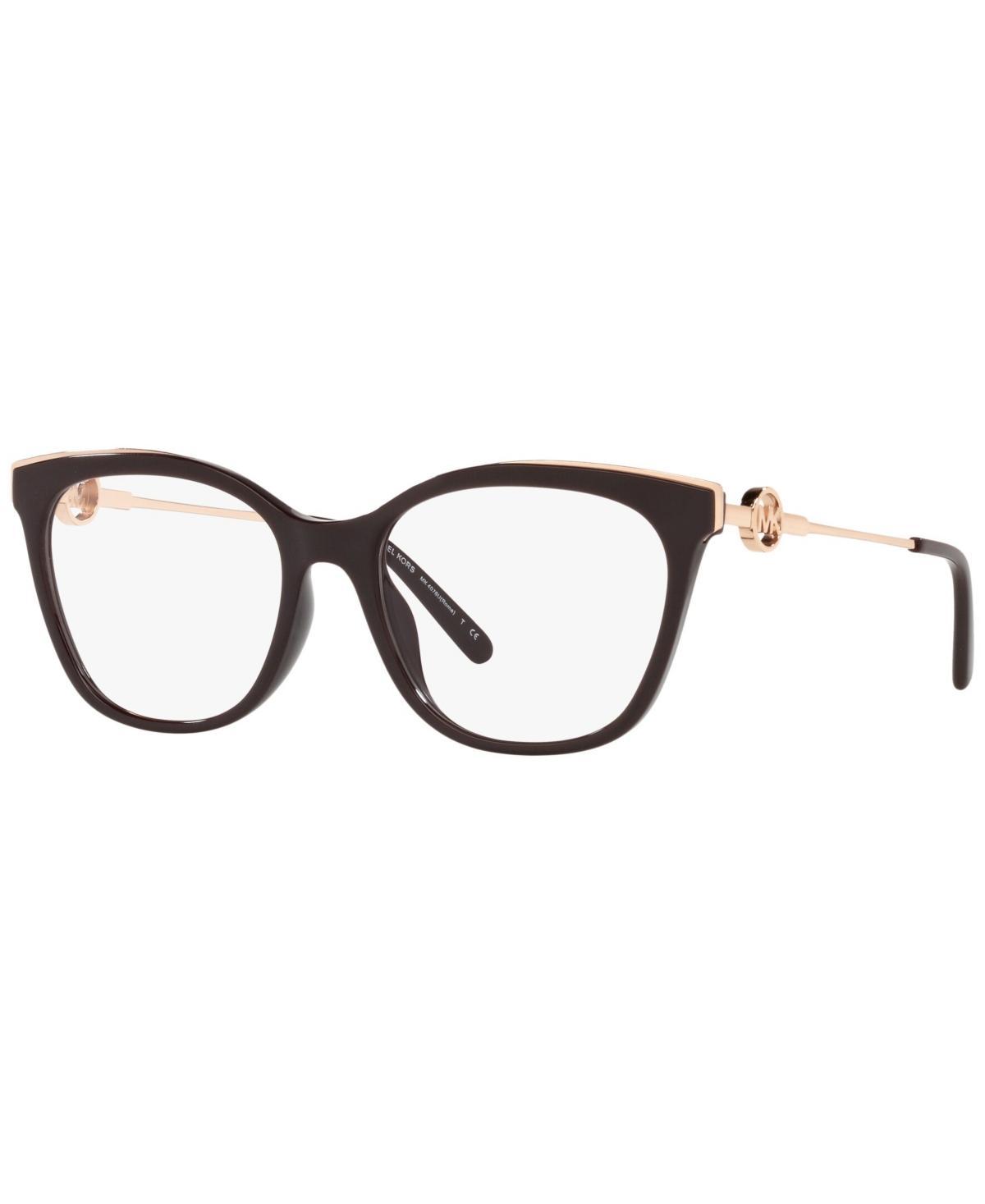 Michael Kors MK4076U Rome Womens Square Eyeglasses - Black Product Image