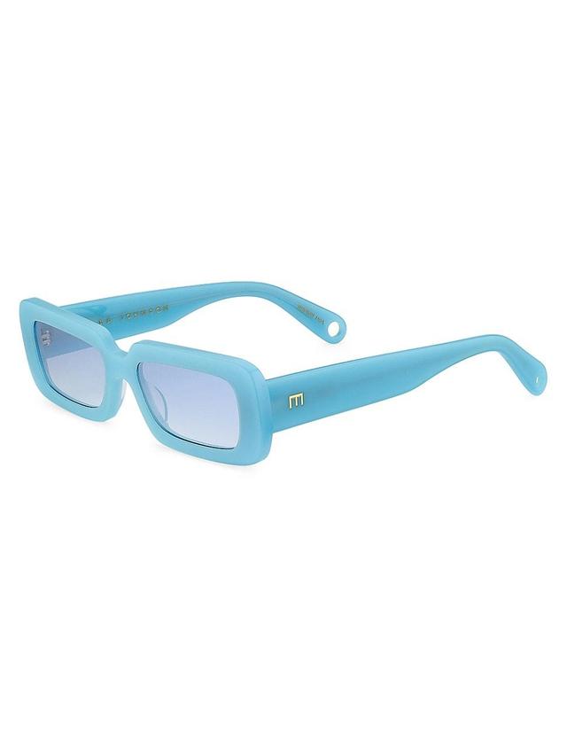 Womens Gigi 54MM Rectangular Sunglasses Product Image