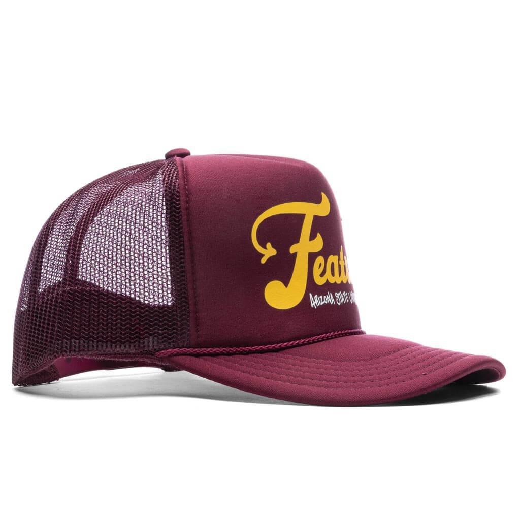 Feature x ASU University Trucker - Maroon Male Product Image