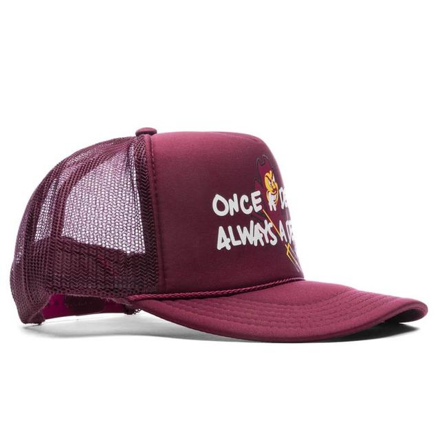 Feature x ASU Once a Devil Trucker Hat - Maroon Male Product Image