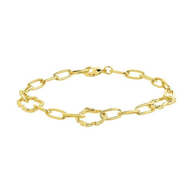 MC Collective Molten Chain Bracelet, Womens, Gold Tone Product Image