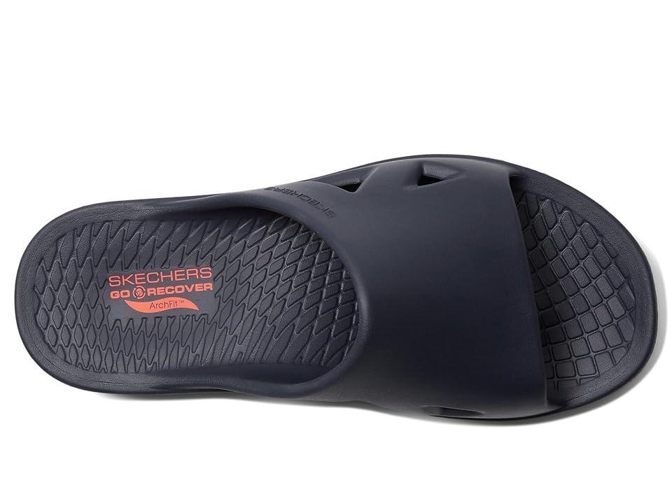 SKECHERS Performance Go Recover Refresh Slide Coral) Men's Sandals Product Image