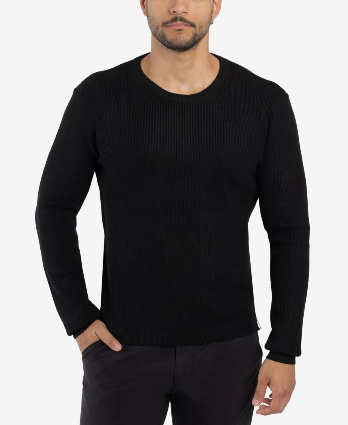 Spring + Mercer Mens Ribbed Crew Neck Sweater Product Image