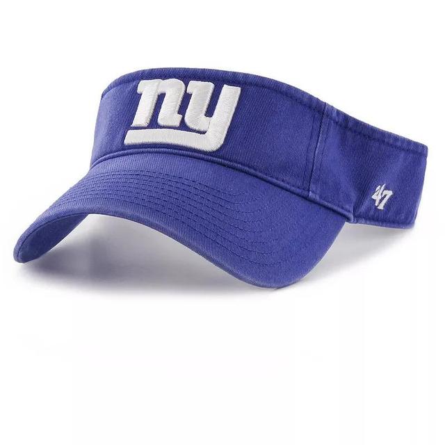 Mens 47 Royal New York Giants Clean Up Visor Product Image