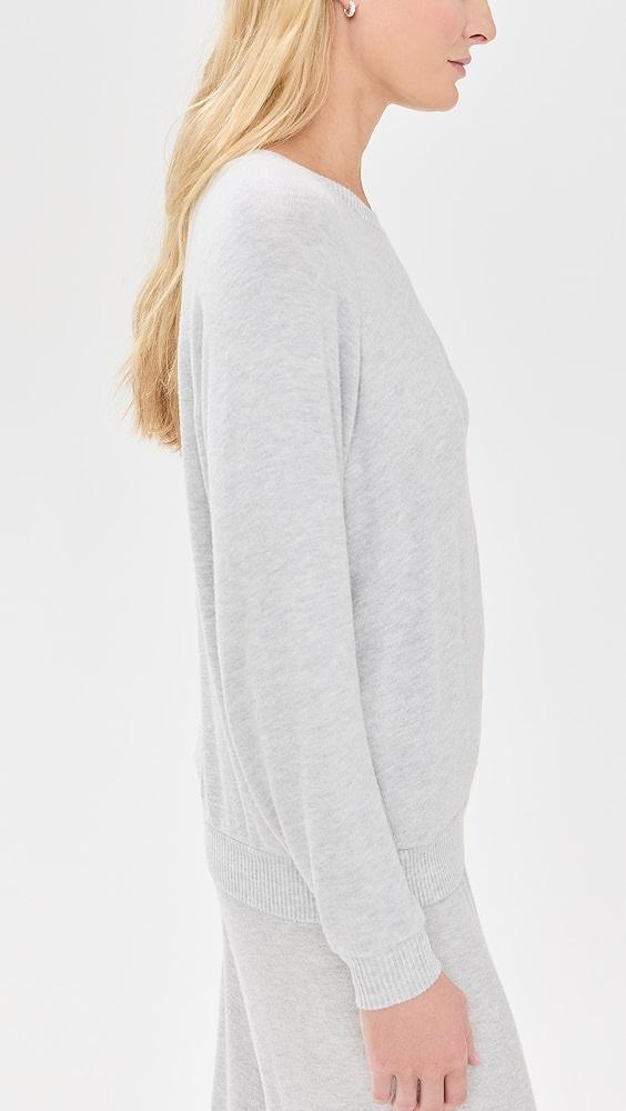 Eberjey Cozy Time Crew Neck Pullover | Shopbop Product Image