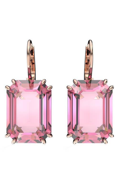 Swarovski Millenia Octagon Crystal Drop Earrings Product Image