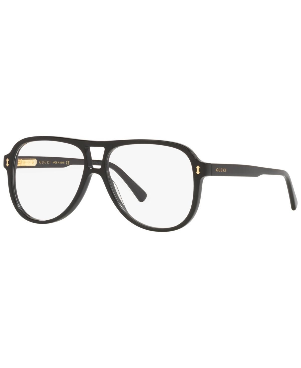 Gucci GG1044O Mens Pilot Eyeglasses - Blue Product Image