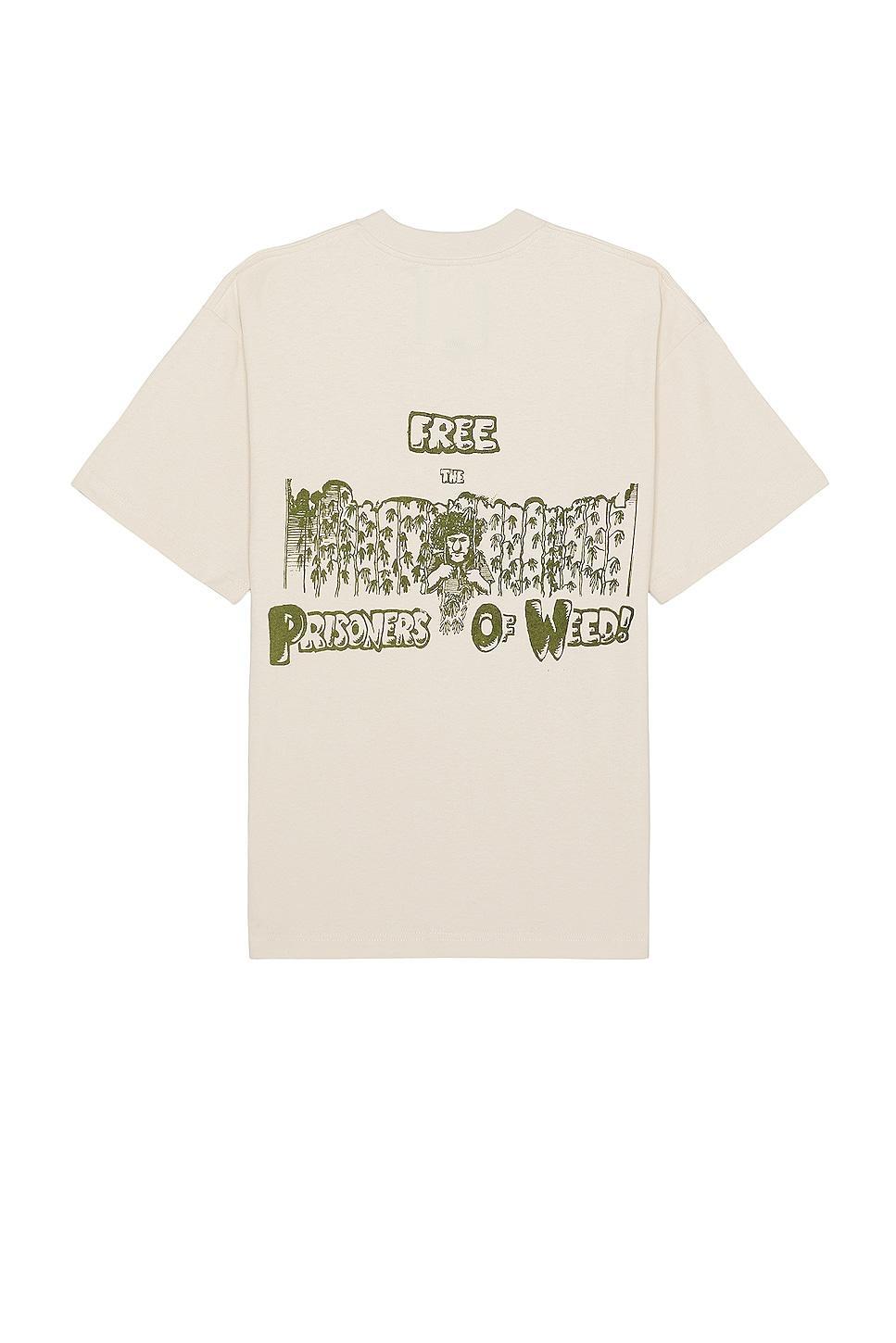 Mister Green P.O.W. Tee Cream. (also in XL/1X). Product Image