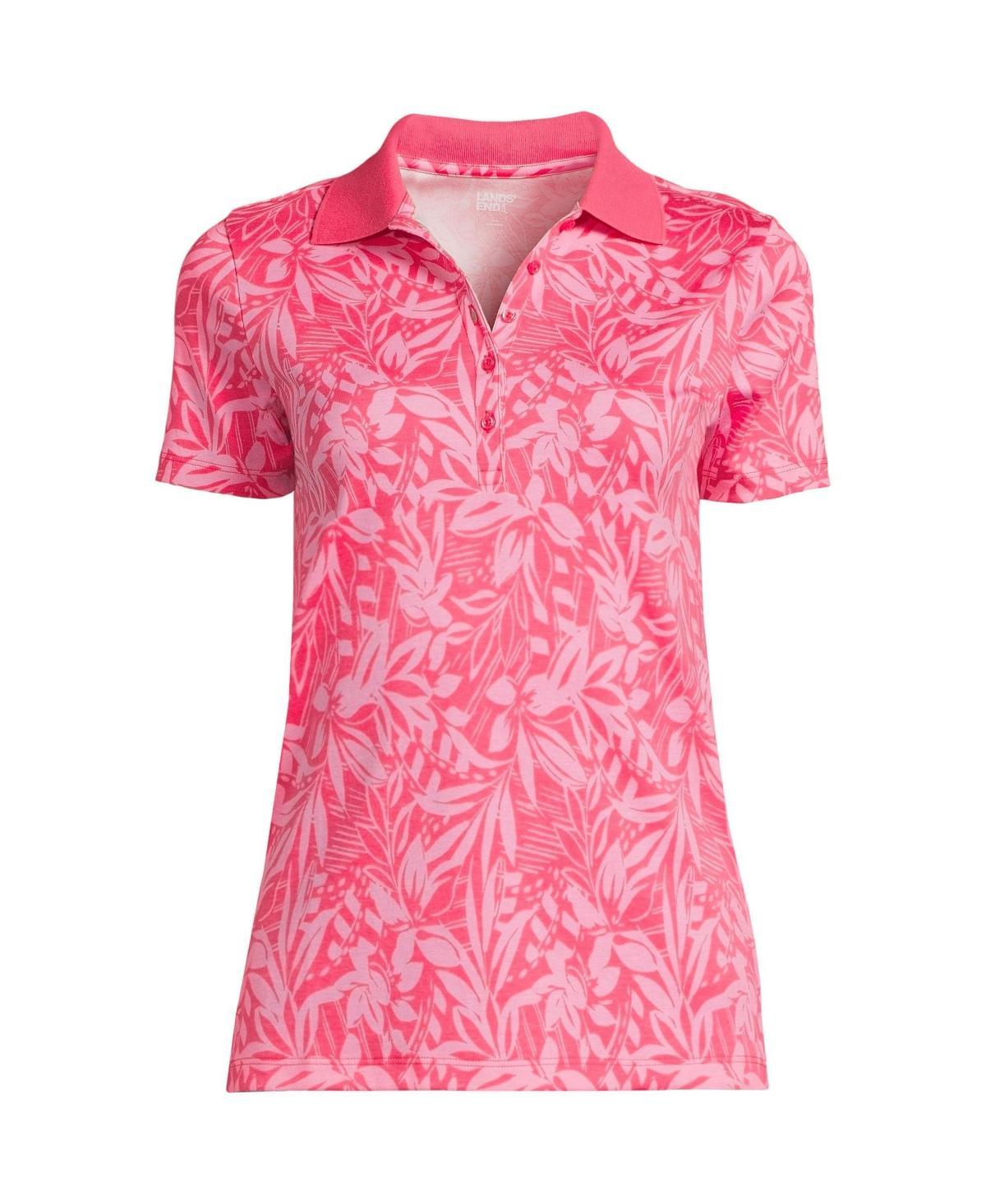 Womens Lands End Supima Cotton Polo Shirt Product Image