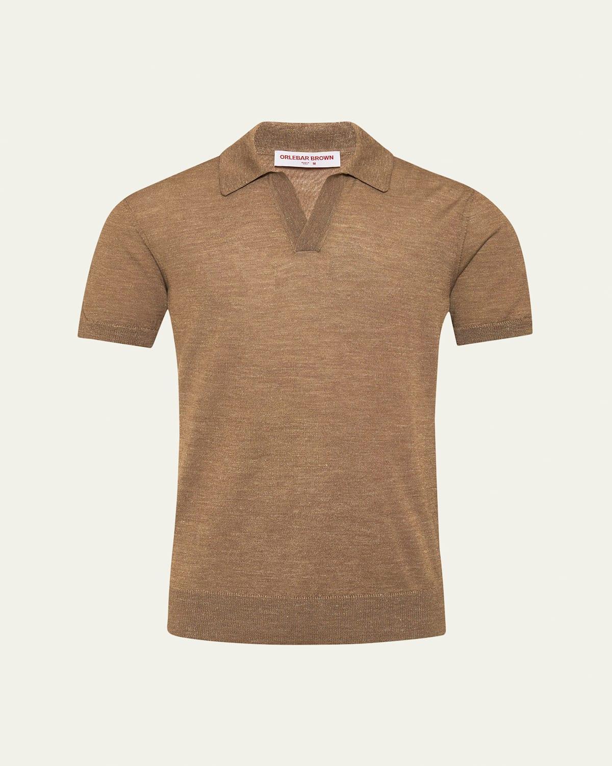 Mens Horton Knit Polo Shirt Product Image