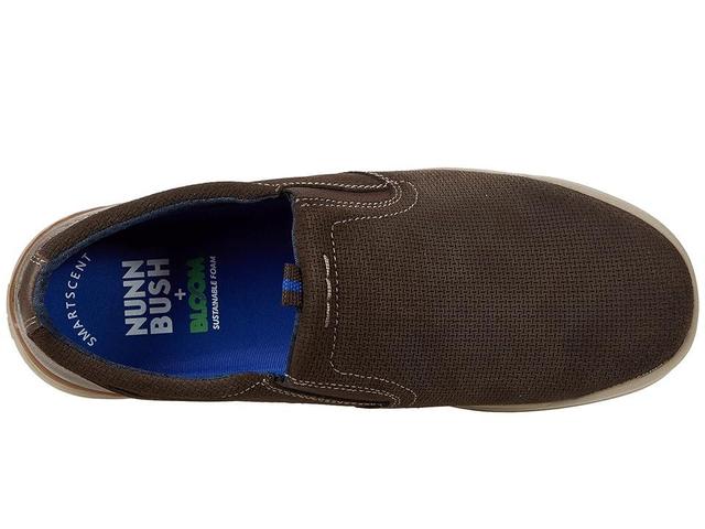 Nunn Bush Kore Tour 2.0 Plain Toe Slip-On (Mocha) Men's Shoes Product Image