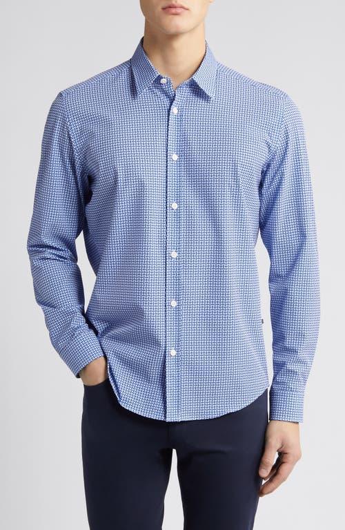 BOSS Liam Kent Stretch Button-Up Shirt Product Image