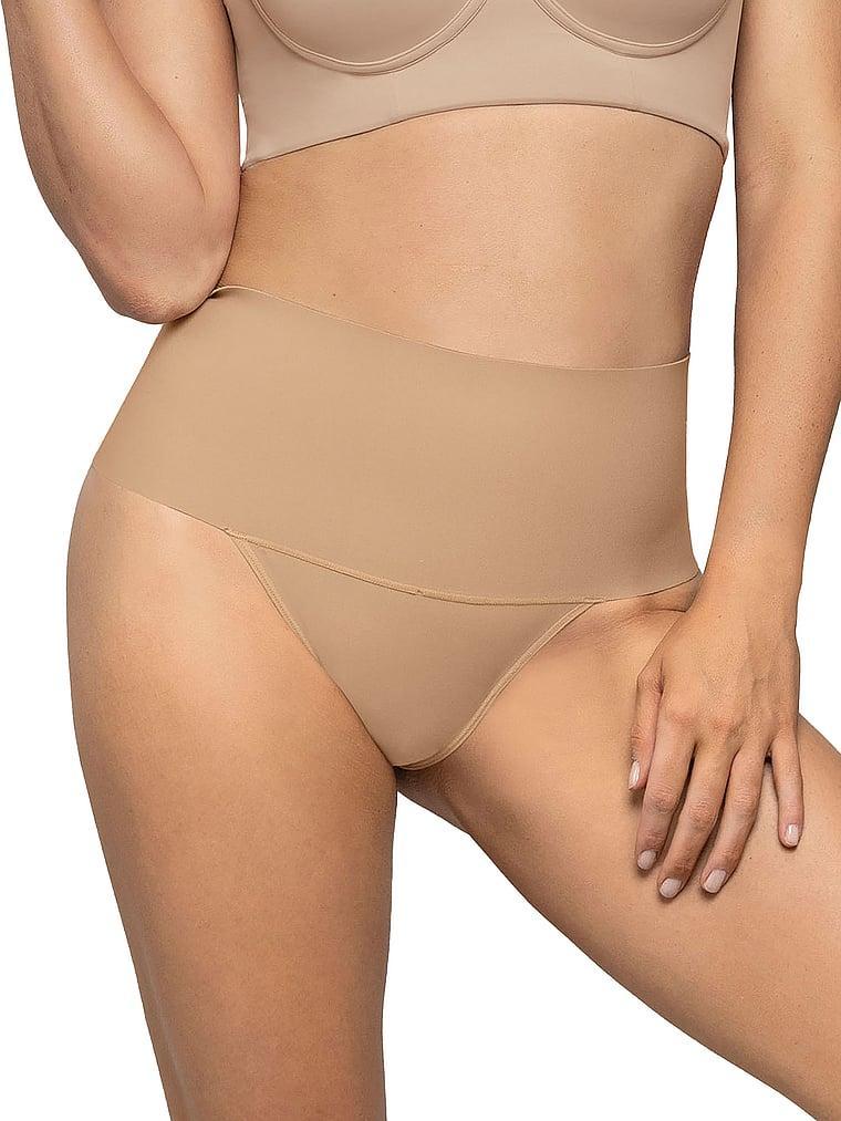 Firm Compression High Waisted Shaping Thong Panty Product Image