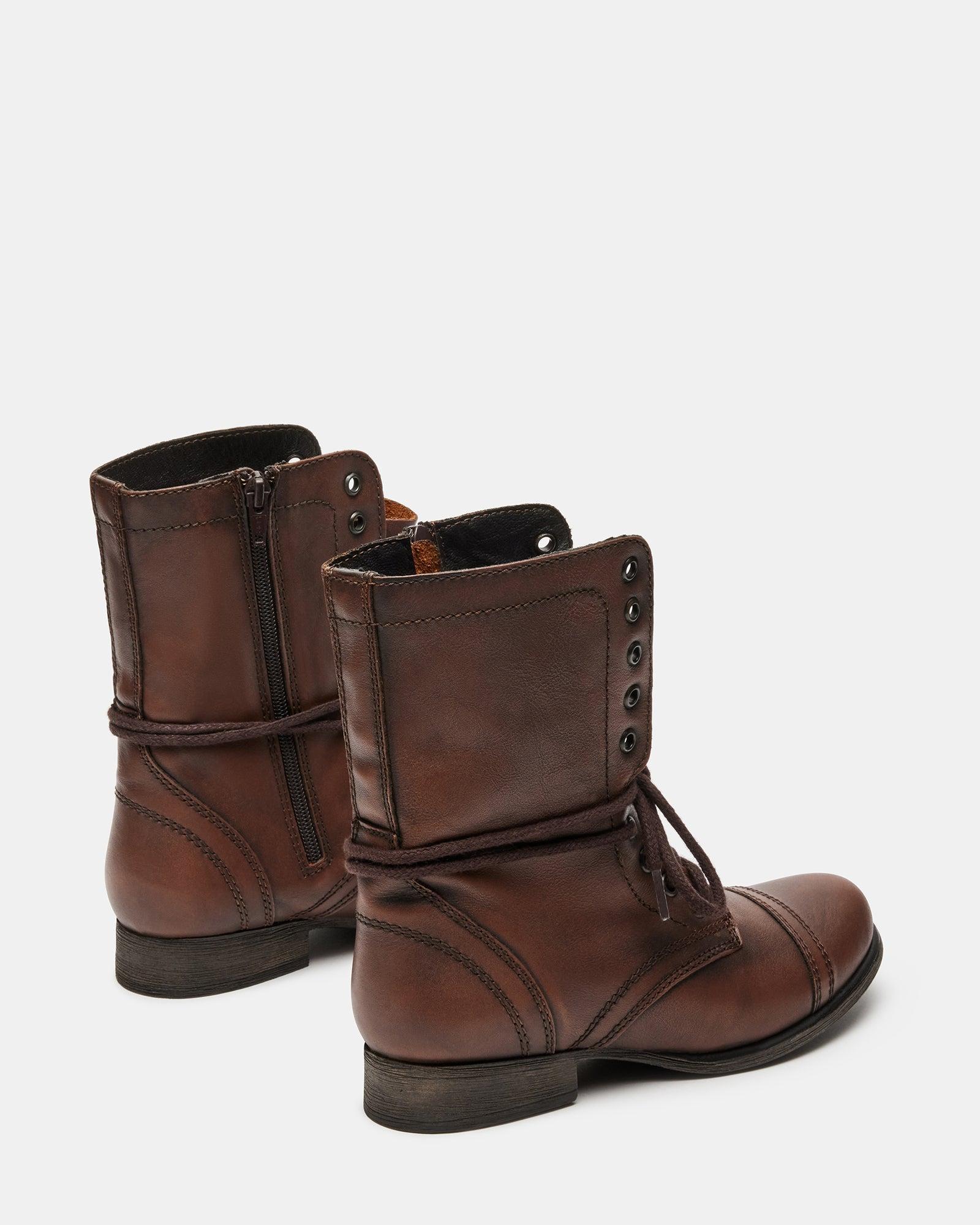 TROOPA BROWN LEATHER - SM REBOOTED Female Product Image