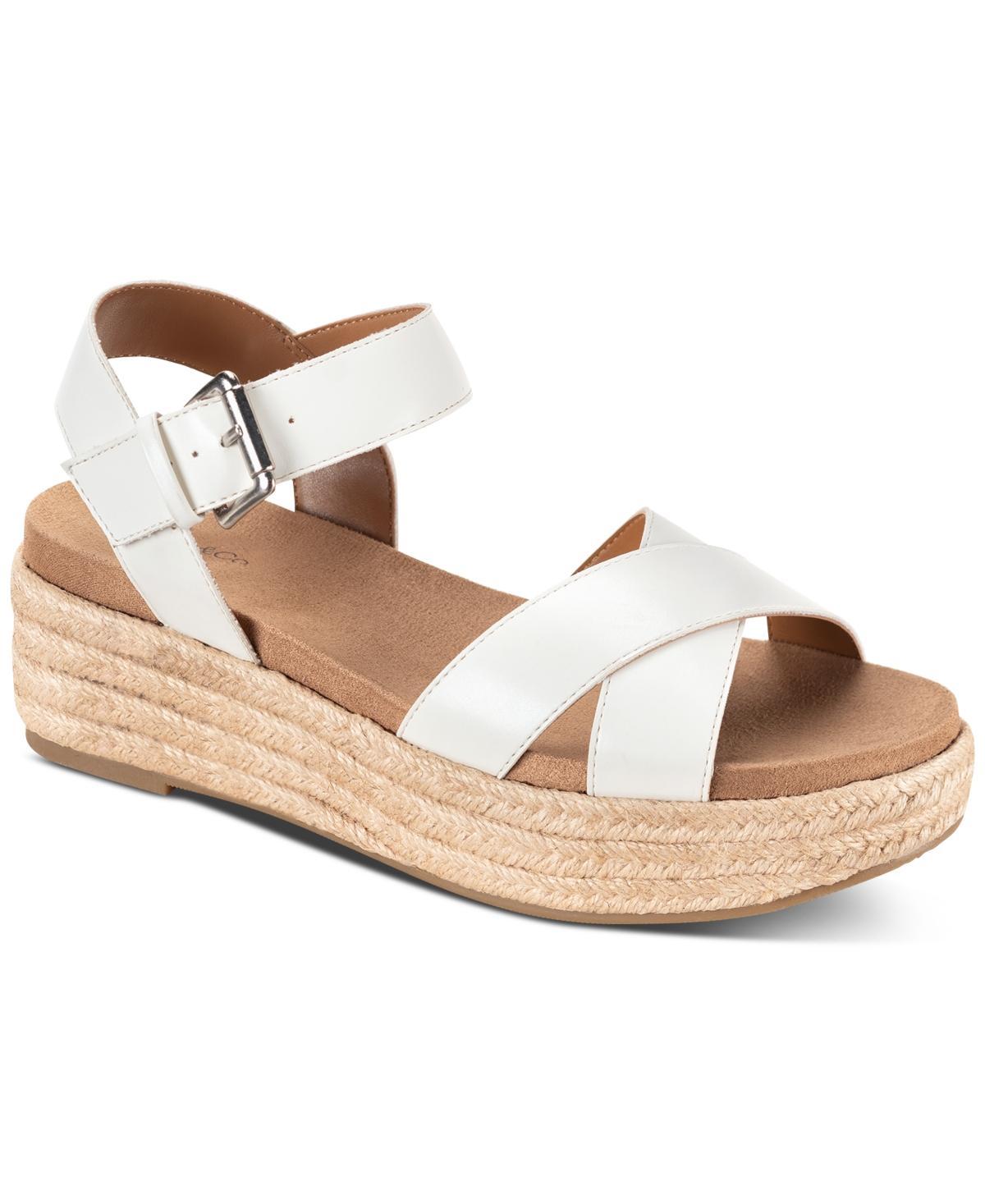 Style & Co Womens Emberr Espadrille Platform Wedge Sandals, Created for Macys Product Image