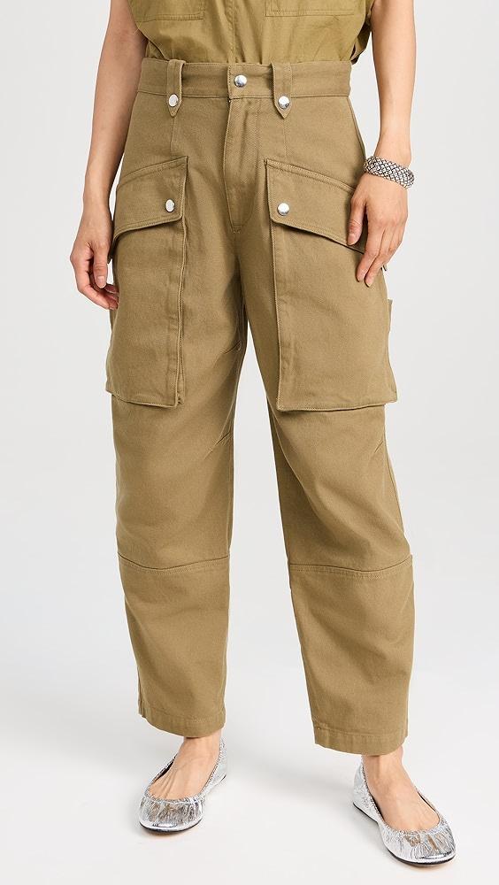 Isabel Marant Étoile Jannick Trousers | Shopbop Product Image