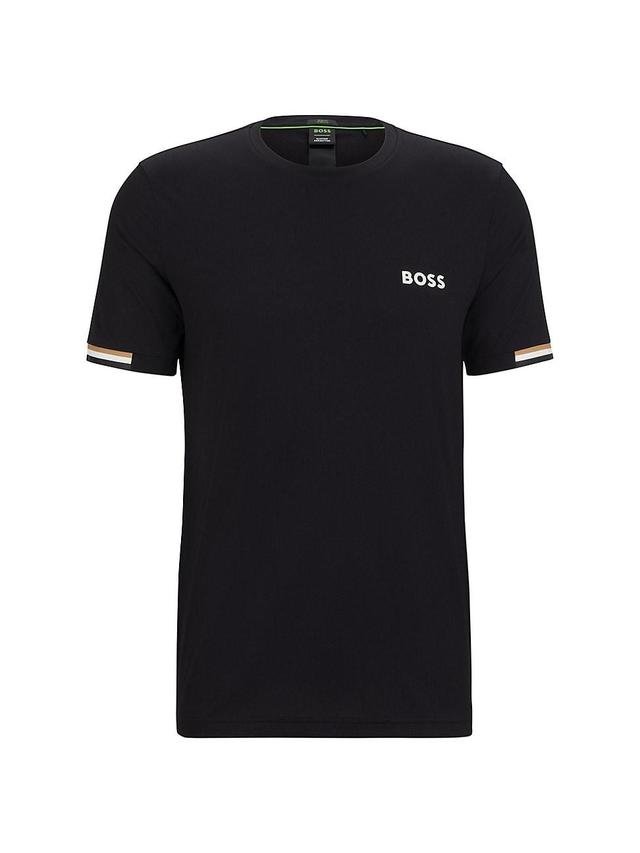 Mens BOSS x Matteo Berrettini Waffle Fabric T-Shirt Product Image