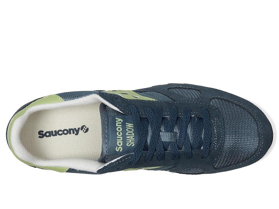 Saucony Originals Shadow Original (Navy/Lime) Men's Classic Shoes Product Image